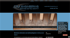 Desktop Screenshot of crkengineering.com